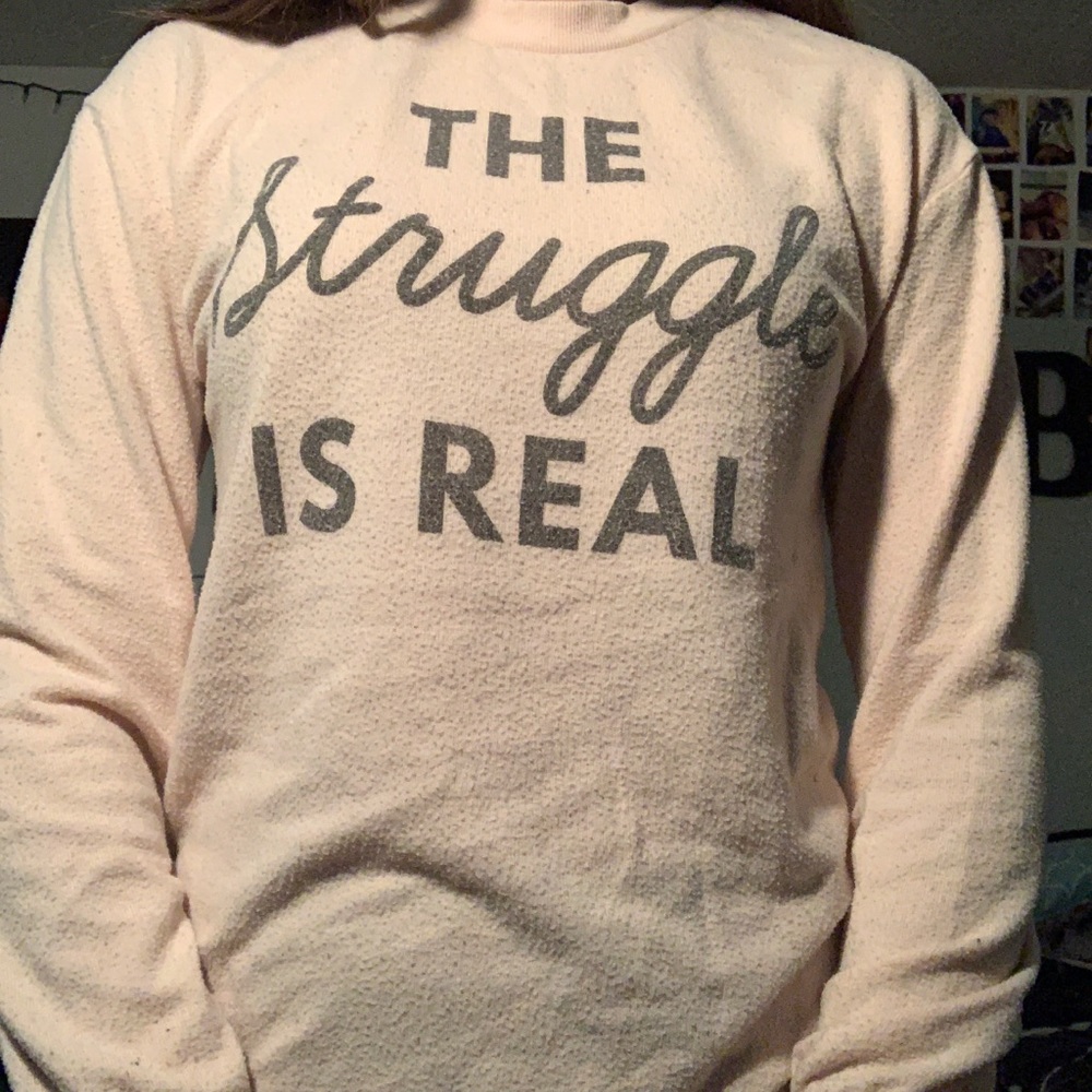 PRINTED SWEATER